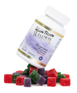 Mellow Fellow Wellness Gummies – Rest Blend – Tropic Medley (1500 mg Total Cannabinoids)